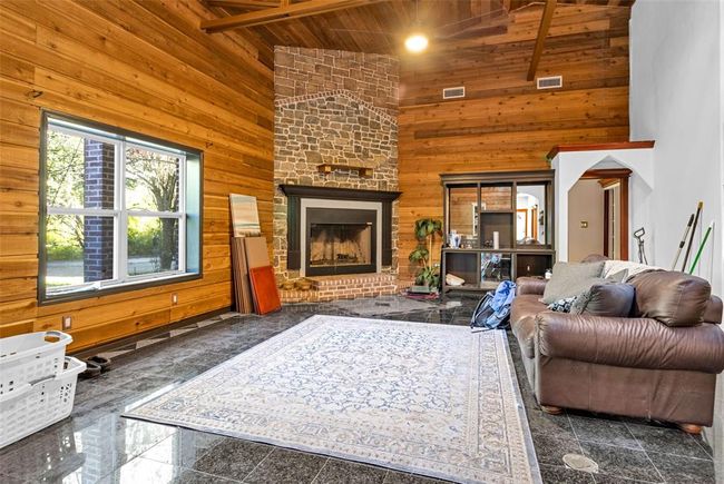 Floor to ceiling stone fireplace | Image 10
