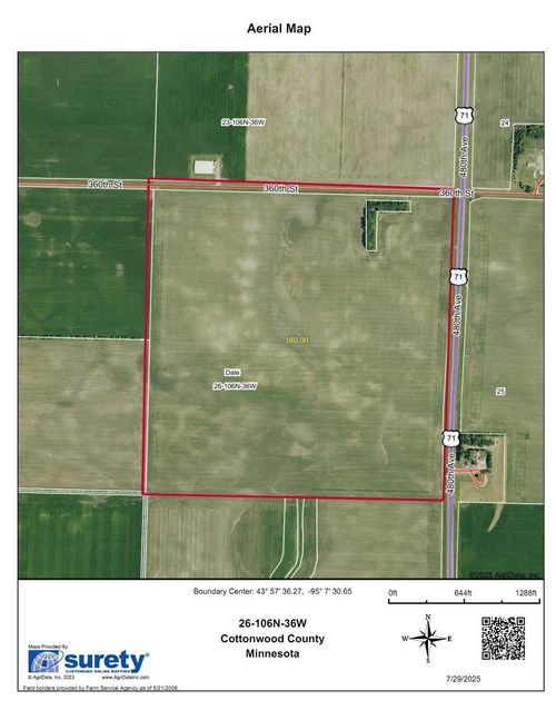 XX Us Highway 71, Windom, MN, 56101 | Card Image