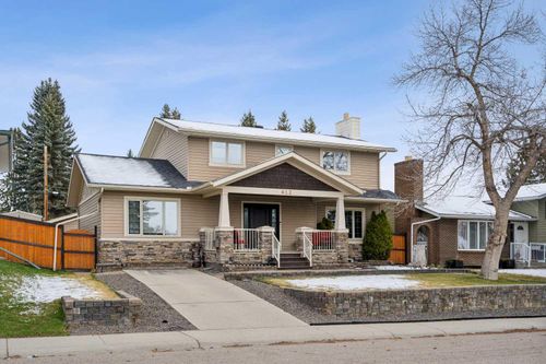412 Allston Avenue Se, Home with 4 bedrooms, 3 bathrooms and 3 parking in Calgary AB | Card Image