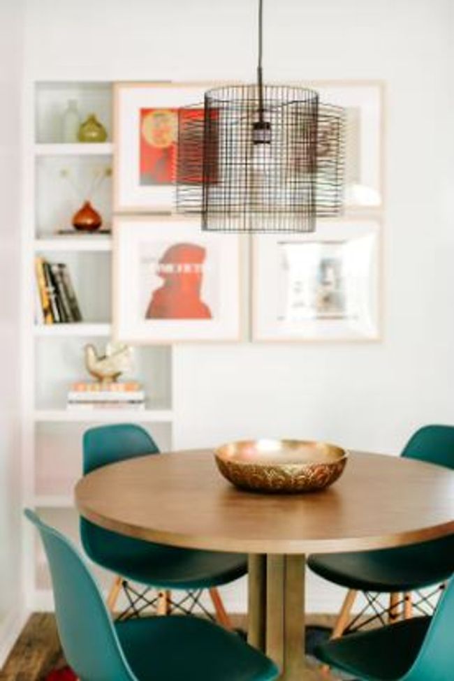 Dining room with wood finished floors | Image 12