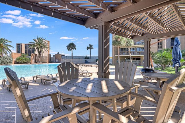 Shaded pool area and bbq area. | Image 32