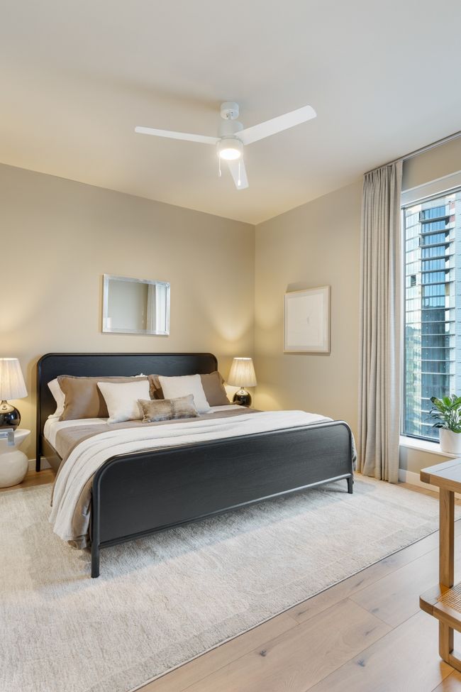A11 Bedroom | Furnished Model | Cool Finish Palette | Image 13