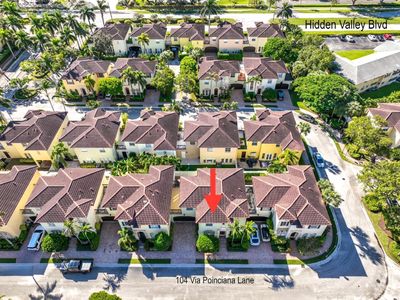 104 Via Poinciana Lane, Townhouse with 4 bedrooms, 3 bathrooms and null parking in Boca Raton FL | Image 2