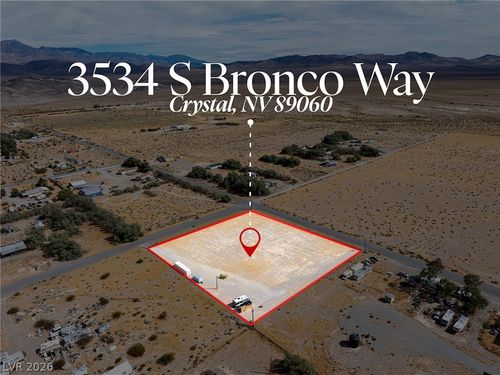 3534 S Bronco Way, Crystal, NV, 89060-3451 | Card Image