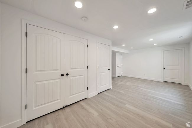 Finished basement area with, recessed lighting | Image 24