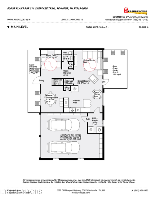 211 Cherokee Trl, Seymour, TN, 37865-5059 | Card Image