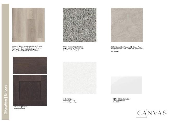 Design Selections. Home is under Construction, design selections are subject to change. | Image 18