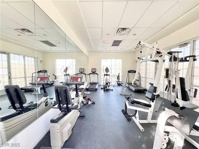 Community exercise room with plenty of natural light | Image 19
