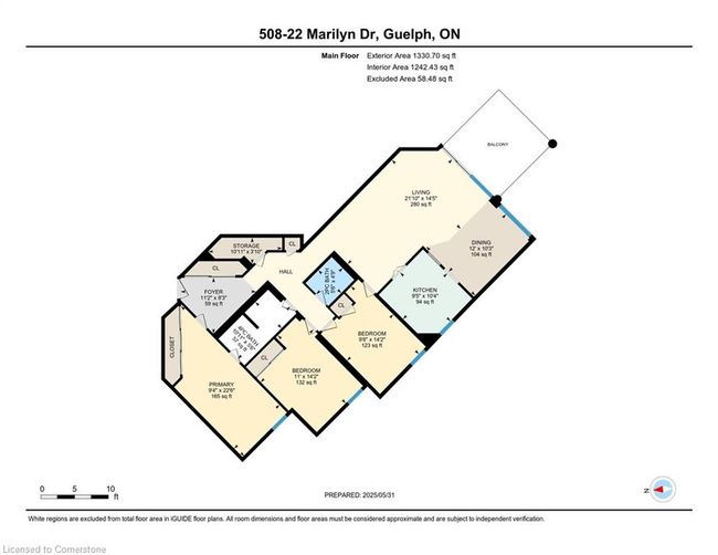 508 - 22 Marilyn Dr, House attached with 3 bedrooms, 2 bathrooms and 1 parking in Guelph ON | Image 49