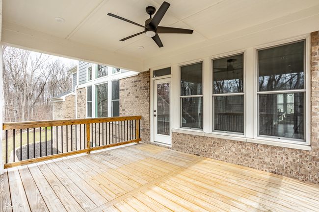 The elevated deck provides great views of the nature preserve. | Image 26