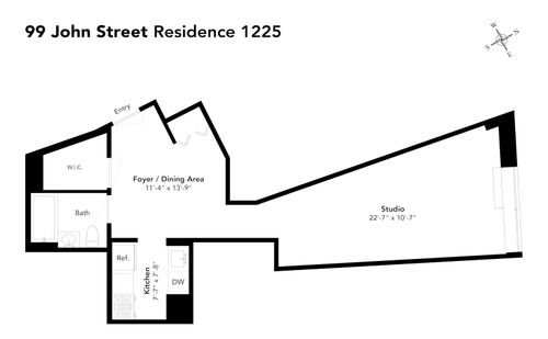 1225-99 John St, New York, NY, 10038-2925 | Card Image