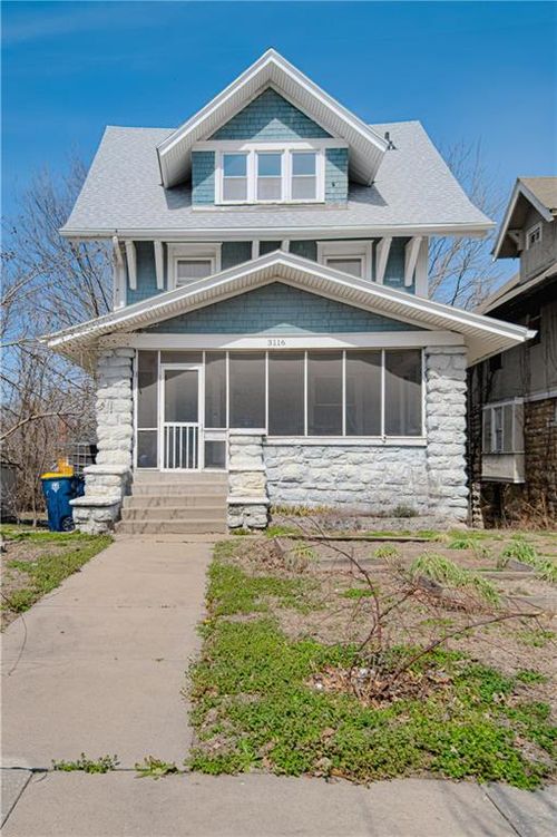 3116 E Linwood Blvd, Kansas City, MO, 64128-1906 | Card Image