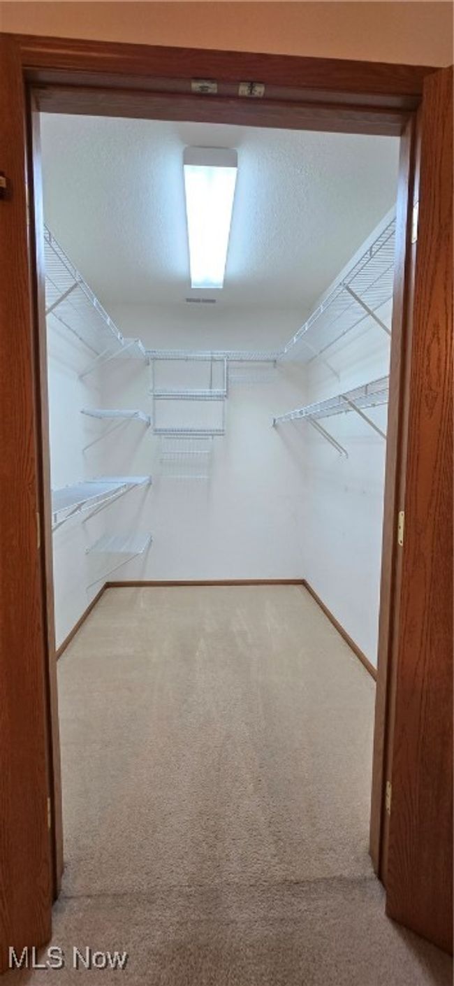 Walk in closet with carpet floors | Image 18