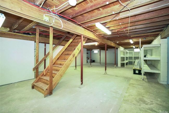 Tons of storage in this DRY Unfinished basement with stairway | Image 17