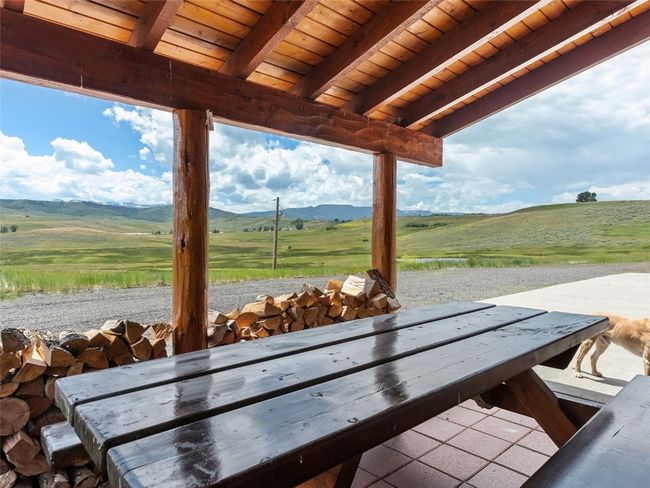 View of patio / terrace with a mountain view and a rural view | Image 25