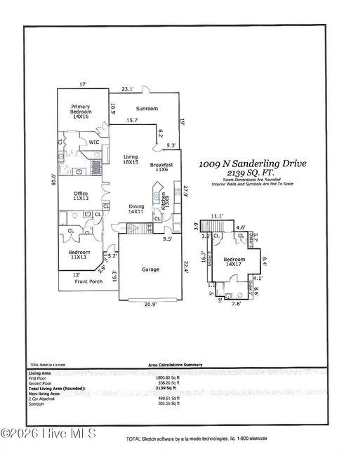 1009 N Sanderling Dr, Leland, NC, 28451-7692 | Card Image