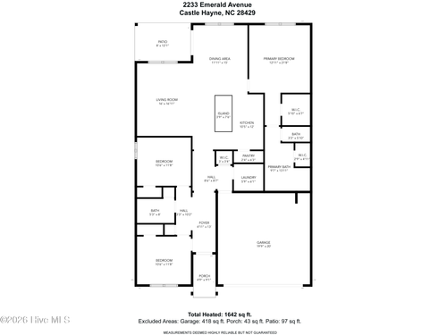 2233 Emerald Avenue, Castle Hayne, NC, 28429 | Card Image