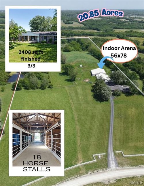 12596 New London Gravel Rd, New London, MO, 63459-2413 | Card Image