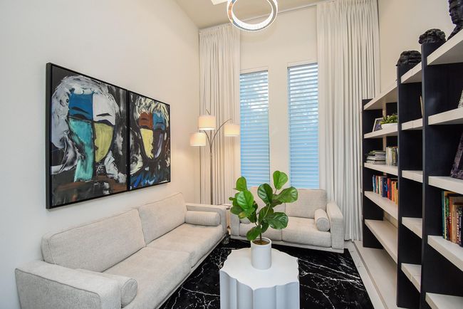 Through double doors is the home office/study. Could also serve as formal sitting area, work out room, or whatever suites your needs! | Image 12