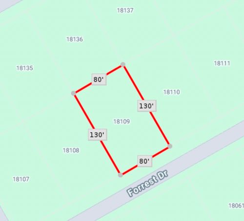 18109 Forrest Dr, Whitney, TX, 76692-5837 | Card Image