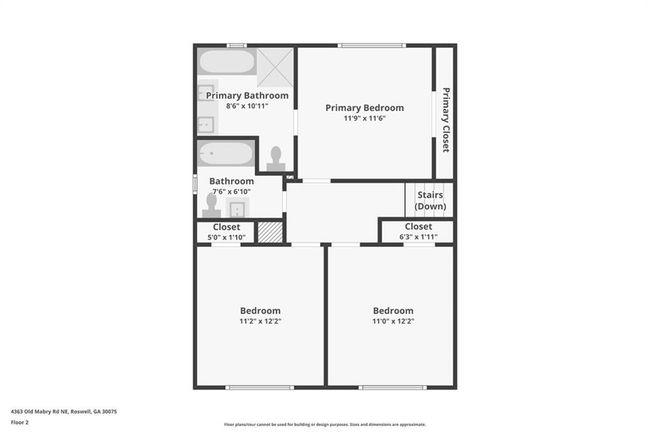 4363 Old Mabry Rd Ne, House other with 4 bedrooms, 3 bathrooms and 6 parking in Roswell GA | Image 57