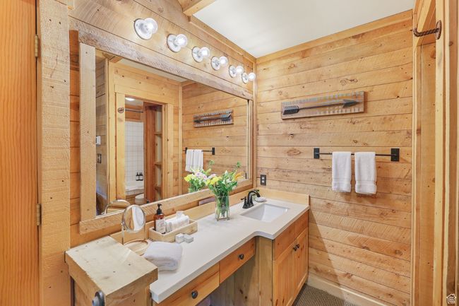 Bathroom with solid surface countertops | Image 32