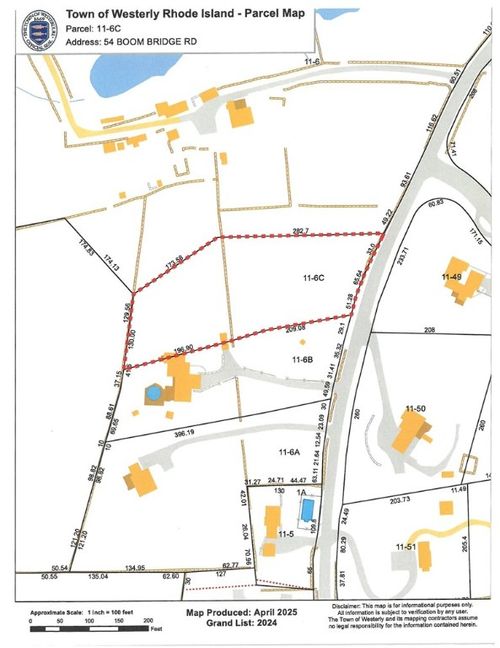 54 Boombridge Rd, Westerly, RI, 02891-1011 | Card Image