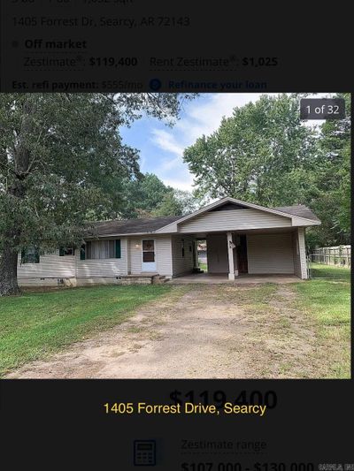 1406 Forrest Drive, House other with 4 bedrooms, 2 bathrooms and null parking in Searcy AR | Image 1