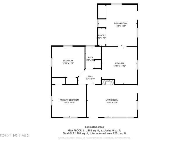 104 Ballard St, House other with 3 bedrooms, 1 bathrooms and null parking in Chocowinity NC | Image 42