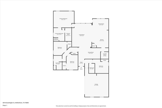 5610 Goodnight Ct, House other with 4 bedrooms, 3 bathrooms and null parking in Midlothian TX | Image 35