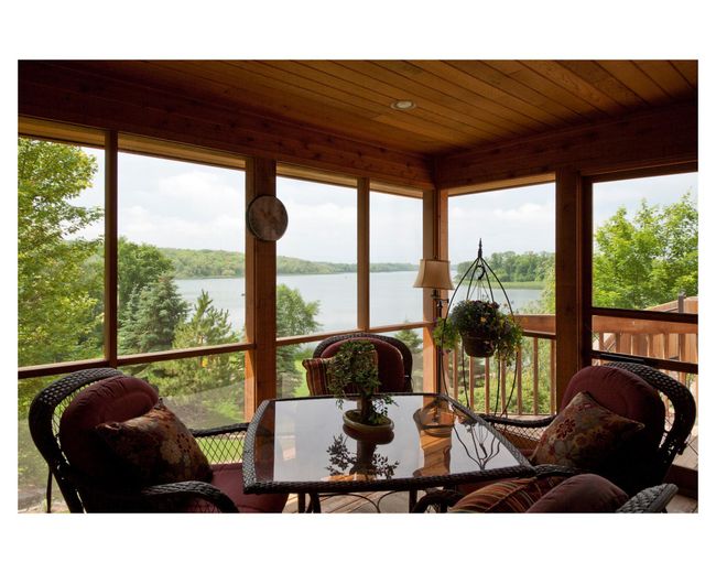 Take a break from the sun in the three season porch at the Mary Hill Lodge | Image 53