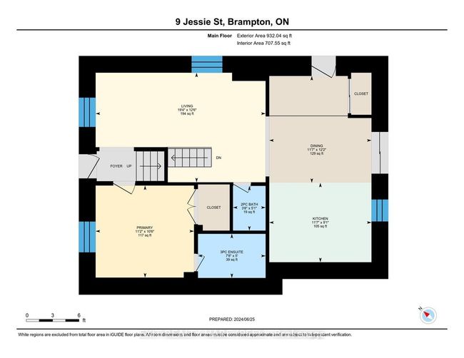 9 Jessie St, House other with 3 bedrooms, 4 bathrooms and 3 parking in Brampton ON | Image 38