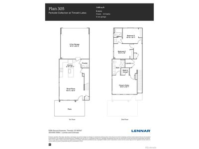 5545 Euclid Ct, Townhouse with 3 bedrooms, 1 bathrooms and null parking in Timnath CO | Image 2