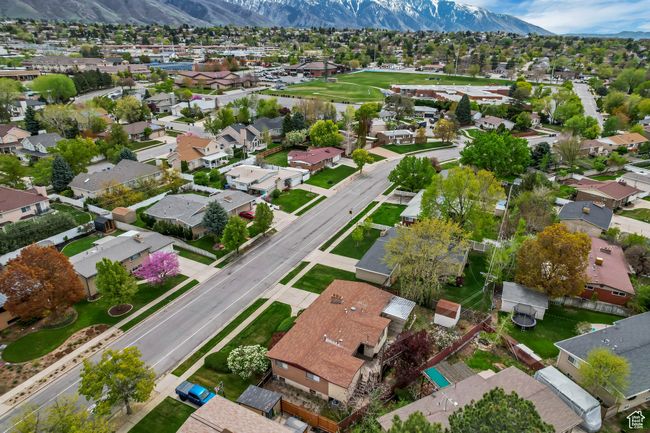 Birds eye view of property with a residential view and a mountain view | Image 49