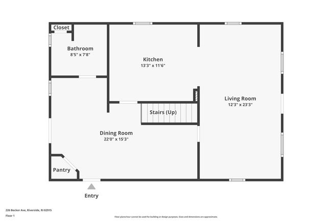 226 Becker Ave, House other with 3 bedrooms, 2 bathrooms and 3 parking in Riverside RI | Image 38