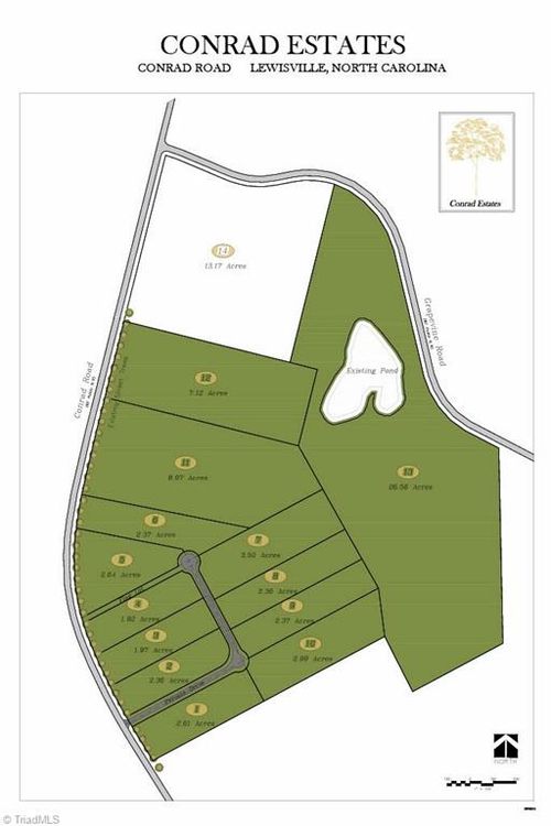 Lot 6 - Conrad Estates Conrad Cir, Lewisville, NC, 27023 | Card Image