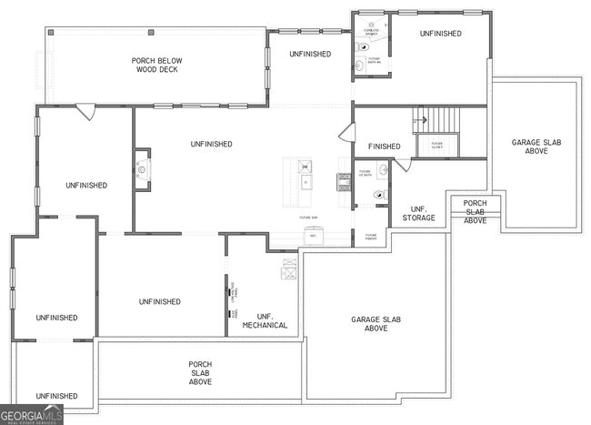 0 Pebble Rock Dr, House other with 5 bedrooms, 6 bathrooms and 3 parking in Cumming GA | Image 27