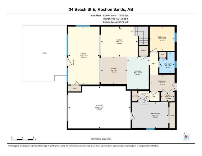 34 Beach St E, House other with 3 bedrooms, 2 bathrooms and 2 parking in Rochon Sands AB | Image 36