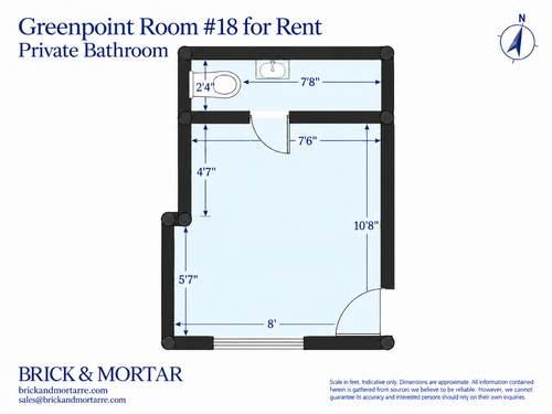 room-18-145 Franklin St, Brooklyn, NY, 11222-1695 | Card Image