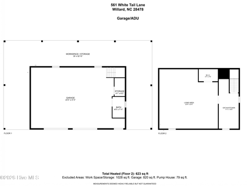 561 White Tail Ln, Willard, NC, 28478-8152 | Card Image