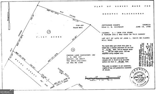 0 Wayne Street, Louisville, GA, 30434 | Card Image