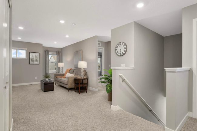 Upper level has 4 bedrooms, loft, and laundry room | Image 13