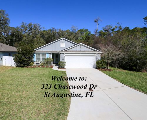 323 Chasewood Dr, St Augustine, FL, 32095-7909 | Card Image