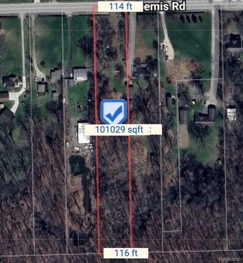 43655 Bemis Rd, Sumpter Twp, MI, 48111-9103 | Card Image