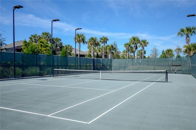 Pro-Style Tennis Court that is lighted for night time play | Image 57