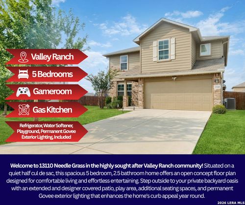 13110 Needle Grass, San Antonio, TX, 78254-4711 | Card Image
