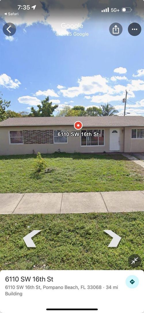 6110 16th St, North Lauderdale, FL, 33068-4504 | Card Image