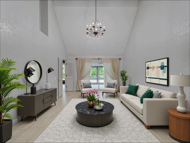 Virtually Staged Living Area - formally used as dining area but would make a great living area | Image 6