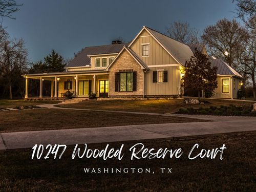 10247 Wooded Reserve Court, Washington, TX, 77880 | Card Image