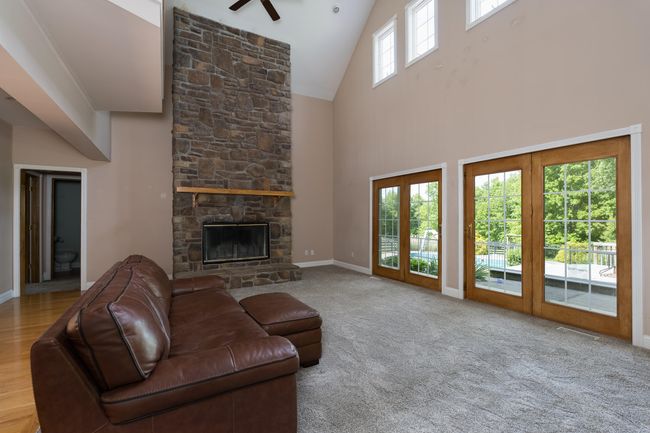 2 Story Great Room with Wood Burning Fireplace, Walkout to Covered Porch & Pool Patio | Image 12